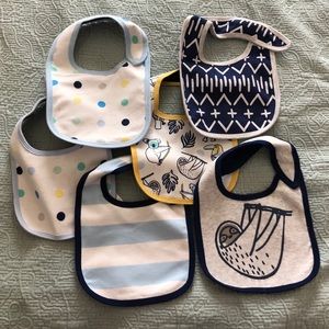 silicone bib cloud island 2pk